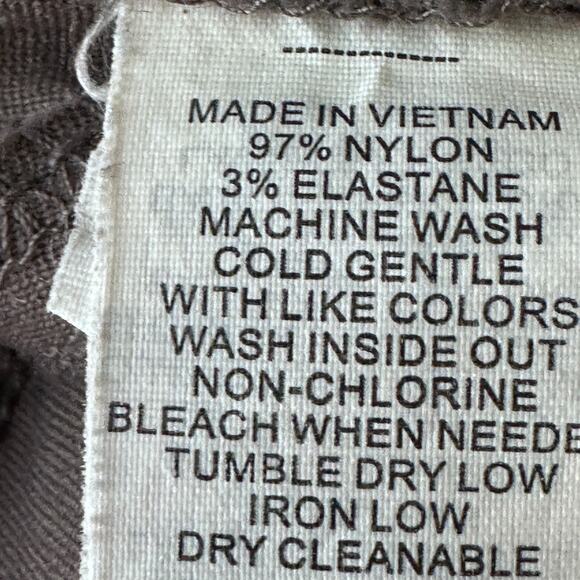 Prana Halle Pants Women 14 Gray 2-Way Stretch Articulated knees Cross-Functional - Picture 7 of 10